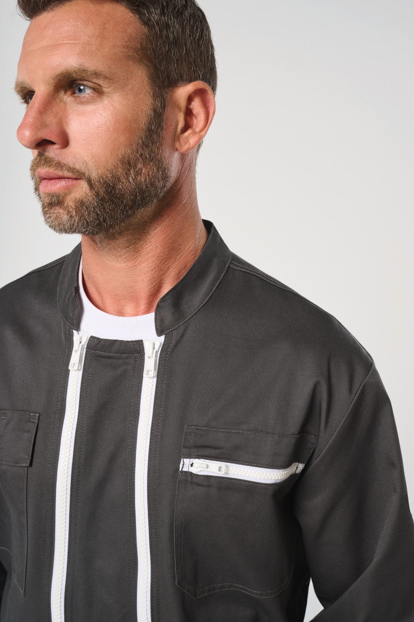 Mono con doble cremallera unisex
