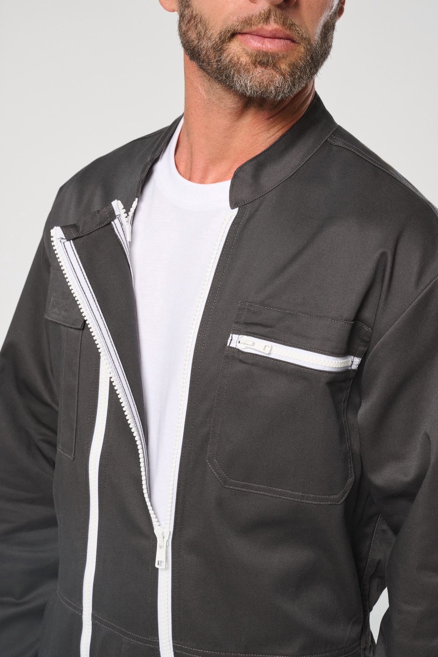 Mono con doble cremallera unisex