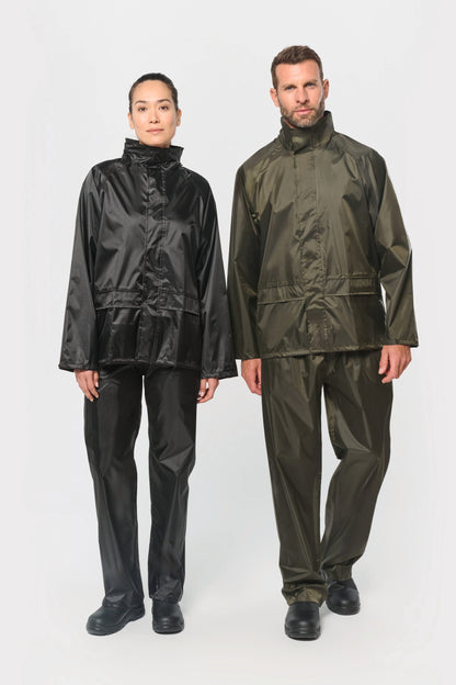 Conjunto para lluvia unisex