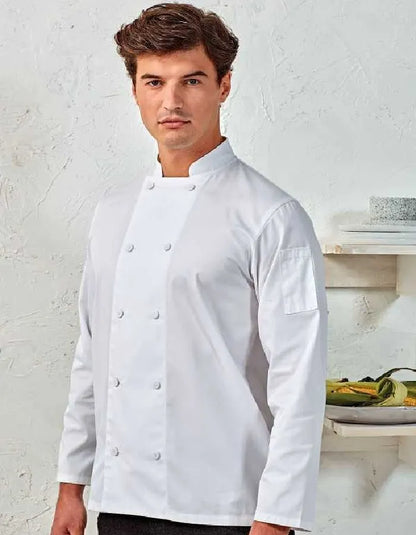 Chaqueta de Chef Unisex – Manga Larga y Transpirable