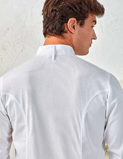 Chaqueta de Chef Unisex – Manga Larga y Transpirable